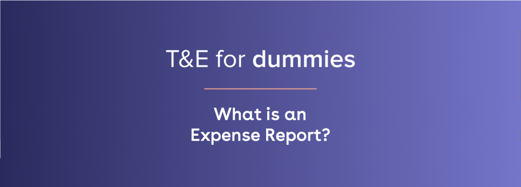 What is an Expense Report? - Rydoo