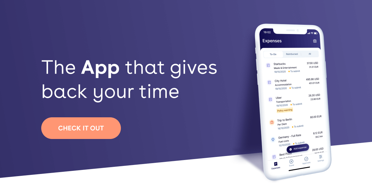 Mobile Expense App