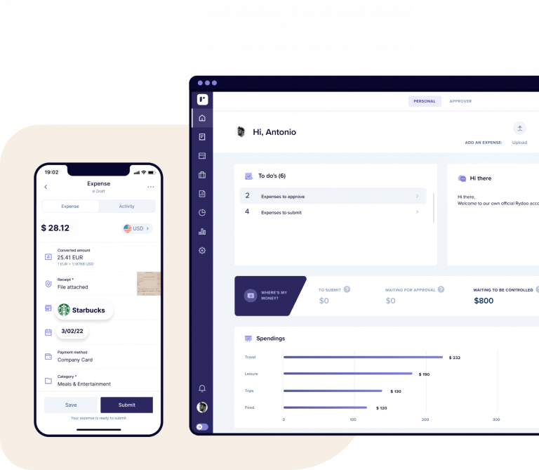 Rydoo - Best-in-class Expense Management Solution