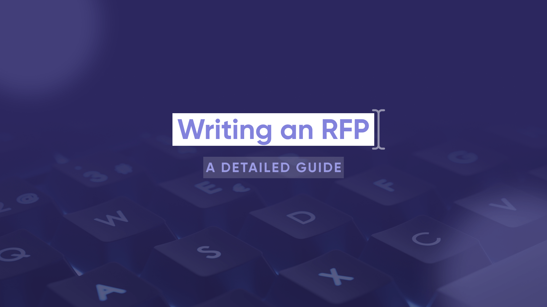 writing an rfp guide