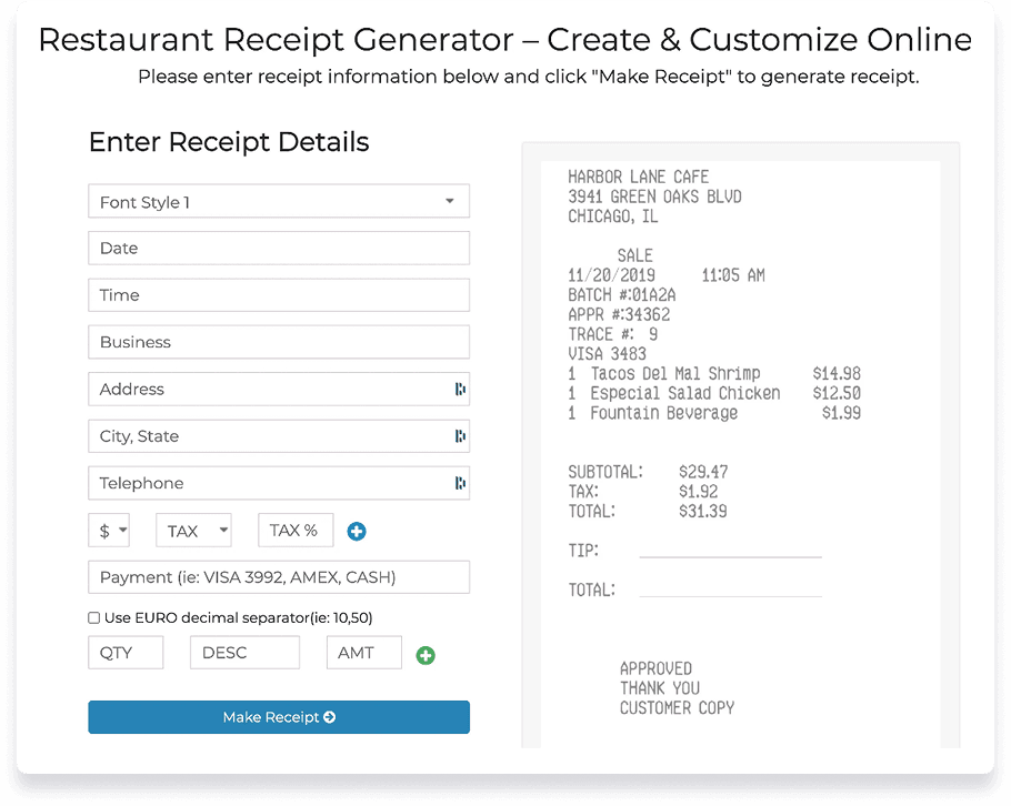 Ai expense compliance whitepaper receipts generator
