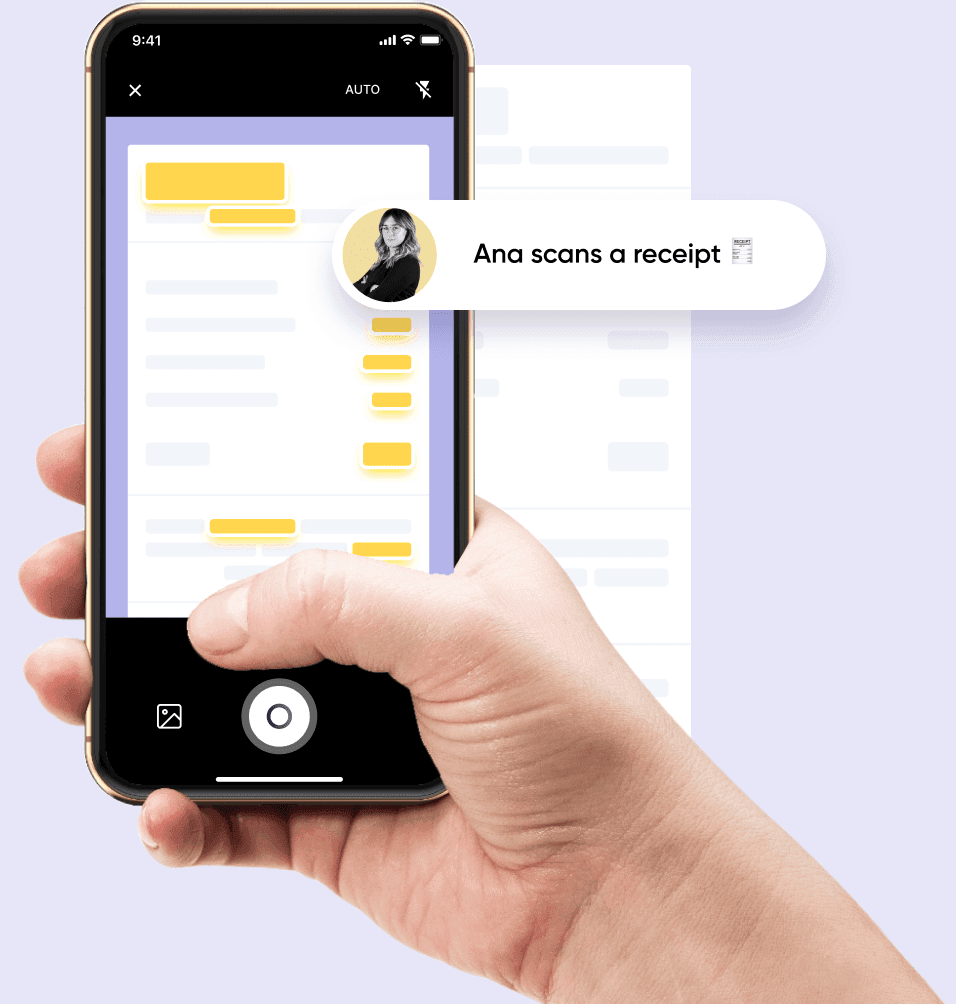 Receipt scanner header hero